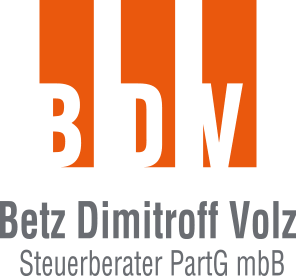 Logo von Betz Dimitroff Volz Steuerberater PartG mbB